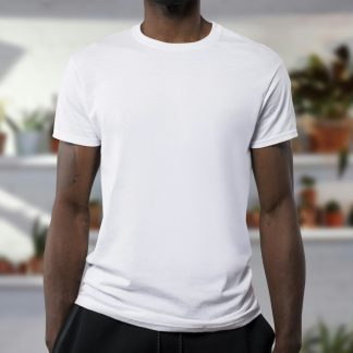 Y93Jwx6 Men's Classic Crew Neck T-Shirt — Soft Cotton Everyday Tee